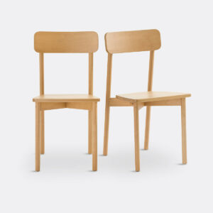Chaise Jodi en Bois – Lot de 2