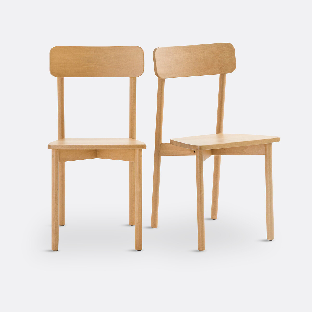 Chaise Jodi en Bois – Lot de 2