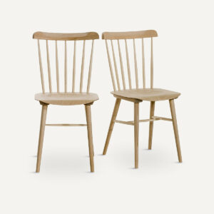 Chaise Ivy en Bois – Lot de 2