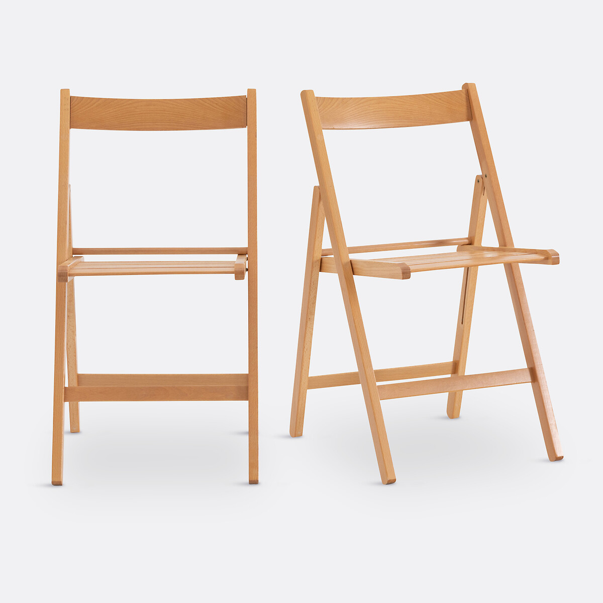 Chaise Yoann en Bois – Lot de 2