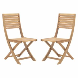 Chaise Solaris II en Bois – Lot de 2