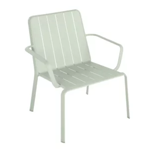 Chaise Idaho en Aluminium Vert Metal