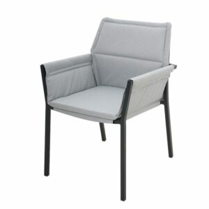 Fauteuil Orion Delta en Metal Noir
