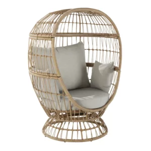 Chaise Juno en Metal Beige