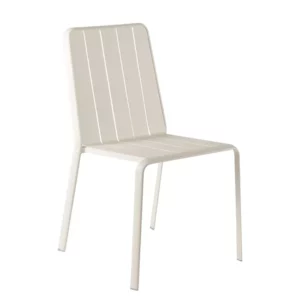 Chaise Idaho en Aluminium Beige – LEROY MERLIN