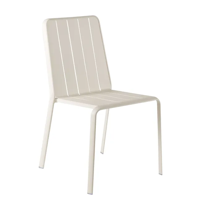 Chaise Idaho en Aluminium Beige – LEROY MERLIN