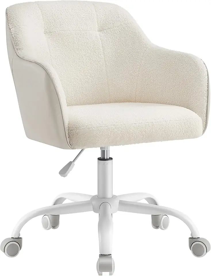 Chaise Ergonomique en Tissu Beige