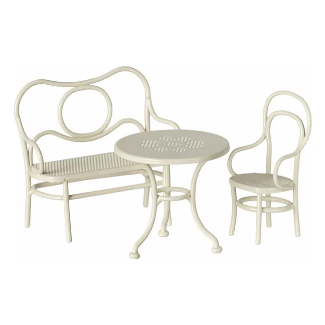 Chaise Blanche en Bois